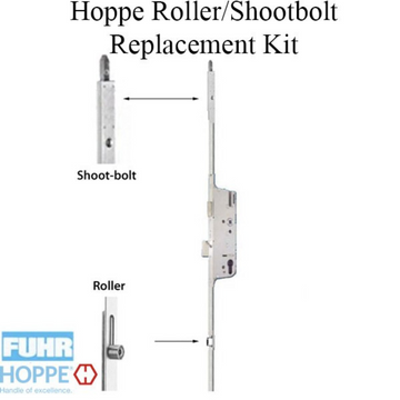 ROLLER / SHOOTBOLT MULTIPOINT LOCK REPLACEMENT KIT FOR 93" FUHR AUTO ROLLER